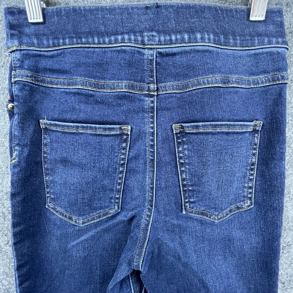 Spanx‎ Jeans Womens Extra Small Cropped Flare Denim Jeggings Stretch - Picture 4 of 9